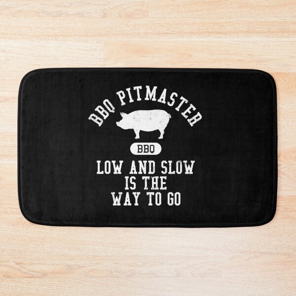 Item preview, BBQ Pitmaster Low And Slow Is The Way To Go Collegiate Distressed designed and sold by Alex Popo.