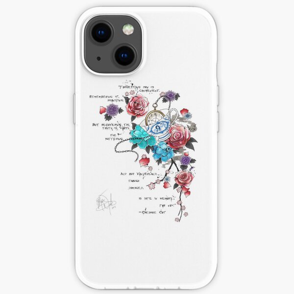 Alice in wonderland iPhone Soft Case