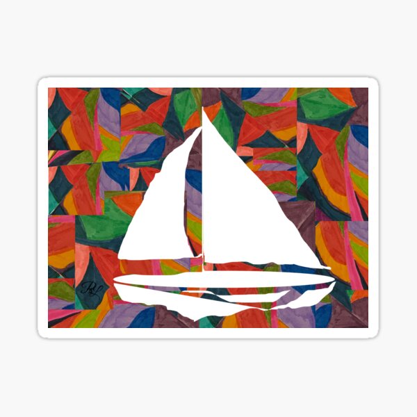 Sailing Sticker