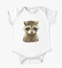 Little Raccoon One Piece - Short Sleeve