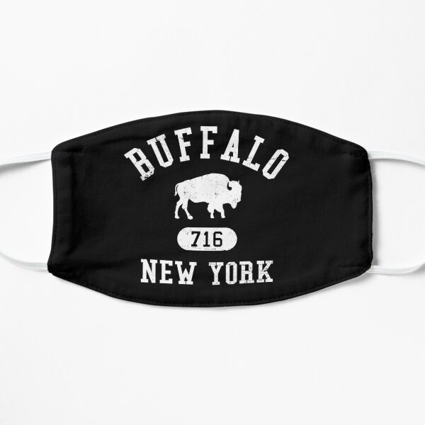 Buffalo, New York 716 Collegiate Flat Mask