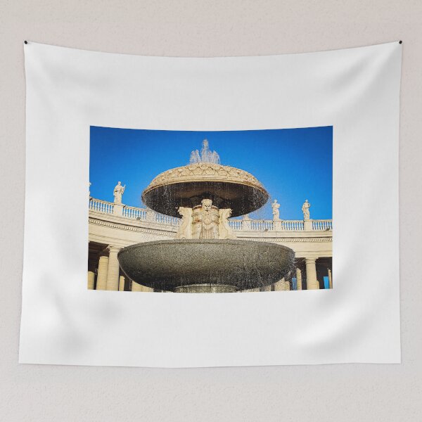 Item preview, Fountain Spraying Vatican City designed and sold by Sadeshots.