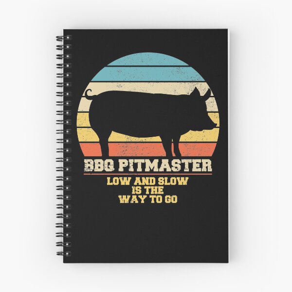 Item preview, BBQ Pitmaster Low And Slow Is The Way To Go Retro Distressed designed and sold by Alex Popo.