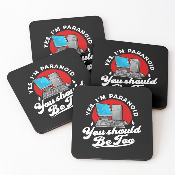 Item preview, Cybersecurity Awareness: Yes, I'm Paranoid. You Should Be Too. designed and sold by friendlyspoon.