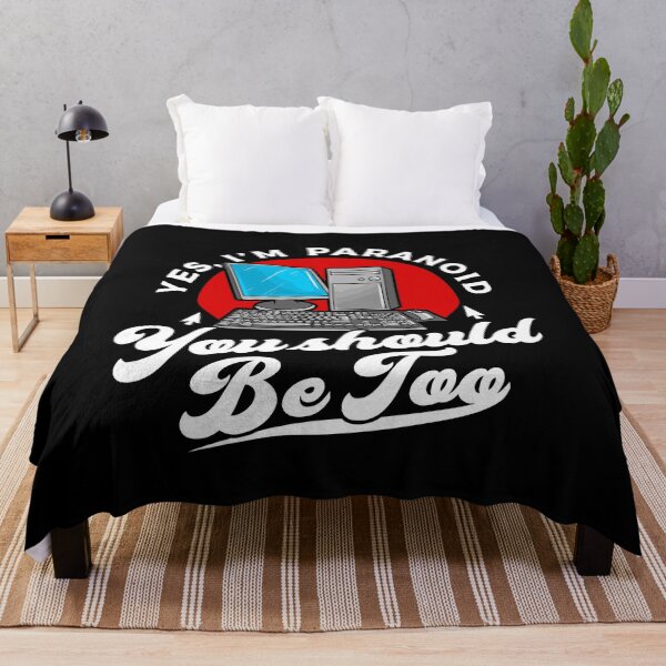Item preview, Cybersecurity Awareness: Yes, I'm Paranoid. You Should Be Too. designed and sold by friendlyspoon.