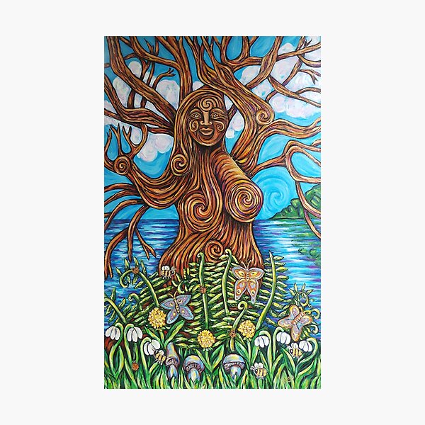 Tree Spirit in Spring Photographic Print
