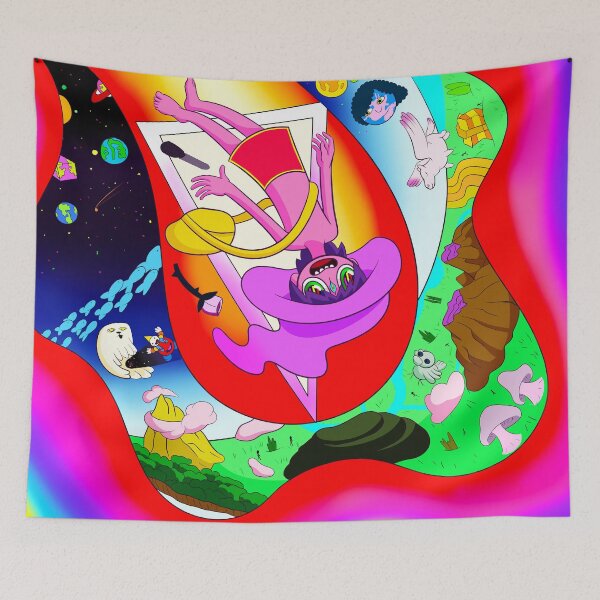 Item preview, The Midnight Gospel Awesome Trippy Background designed and sold by blunterorca.
