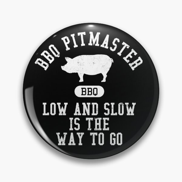 Item preview, BBQ Pitmaster Low And Slow Is The Way To Go Collegiate Distressed designed and sold by Alex Popo.