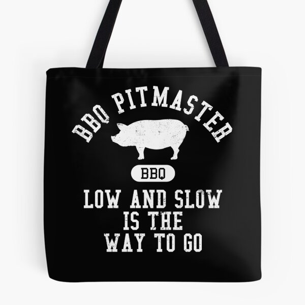 Item preview, BBQ Pitmaster Low And Slow Is The Way To Go Collegiate Distressed designed and sold by Alex Popo.