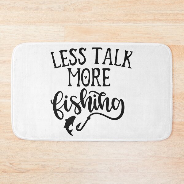 Item preview, Less talking more fishing designed and sold by Brian Kroijer.