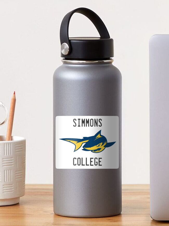 Simmons College Shark Sticker