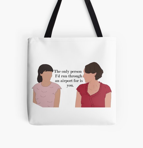 Vista previa del artículo con la obra «Aeropuerto de Fleabag y Claire», diseñado y vendido por KJB22.