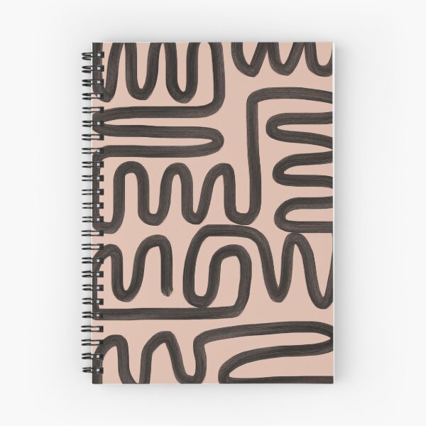 Item preview, Abstract Lines: Black and Tan  designed and sold by rockchicksuprem.