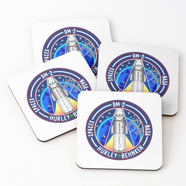 Item preview, SpaceX Demo 2 Logo designed and sold by Nikki SpaceStuffPlus.