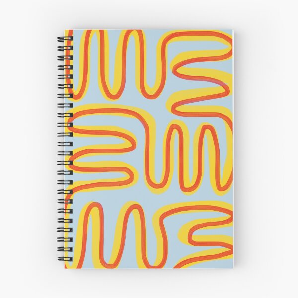 Item preview, Abstract Lines: Yellow, Red, and Light Blue  designed and sold by rockchicksuprem.