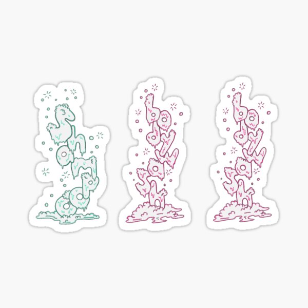 Vista previa del artículo con la obra «Shampoo Body Wash Stickers para dispensador», diseñado y vendido por Octobot52.