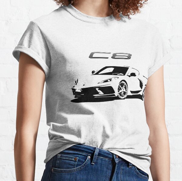 Corvette C8 2020 8ème génération T-shirt classique