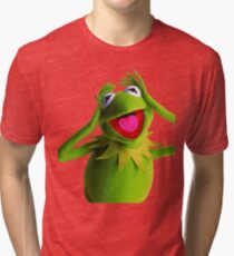 KERMIT THE FROG Tri-blend T-Shirt