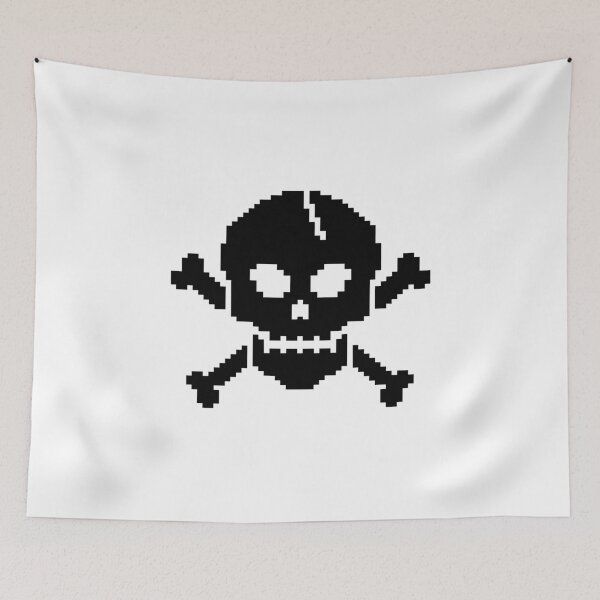Item preview, SKULL 8 BITS MEXICO designed and sold by ROJOCELESTEMX.