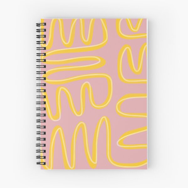 Item preview, Abstract Lines: Pink, Yellow, and White  designed and sold by rockchicksuprem.