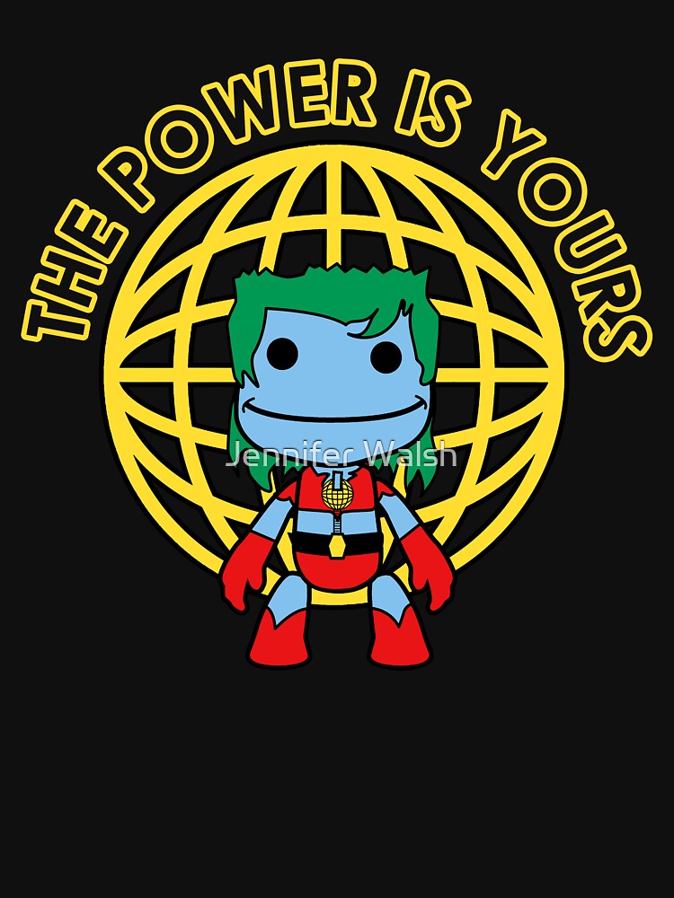 Captain Little Big Planet - Multiple Shirt Colors, Plain Text by InsertTitleHere