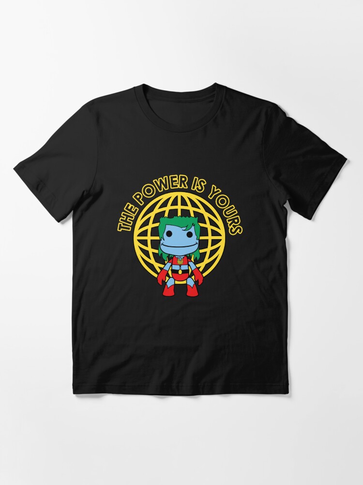 Alternate view of Captain Little Big Planet - Multiple Shirt Colors, Plain Text Essential T-Shirt