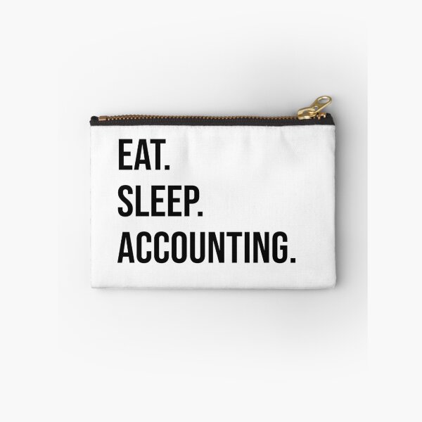 Item preview, eat sleep accounting gift for accountant designed and sold by alaechamlal.