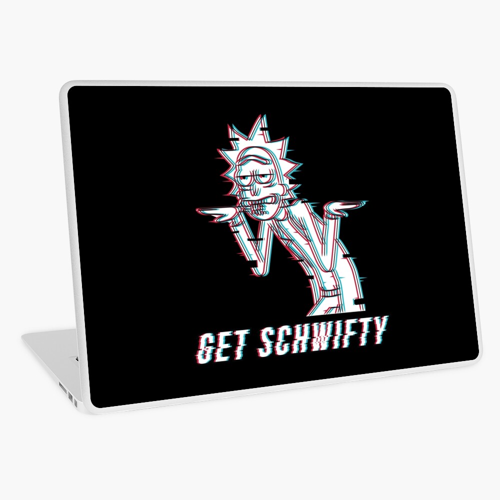 Get Schwifty Laptop Skin