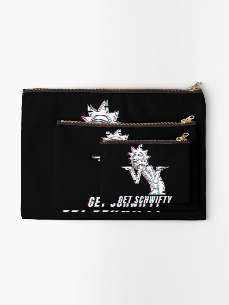 Alternate view of Get Schwifty Zipper Pouch