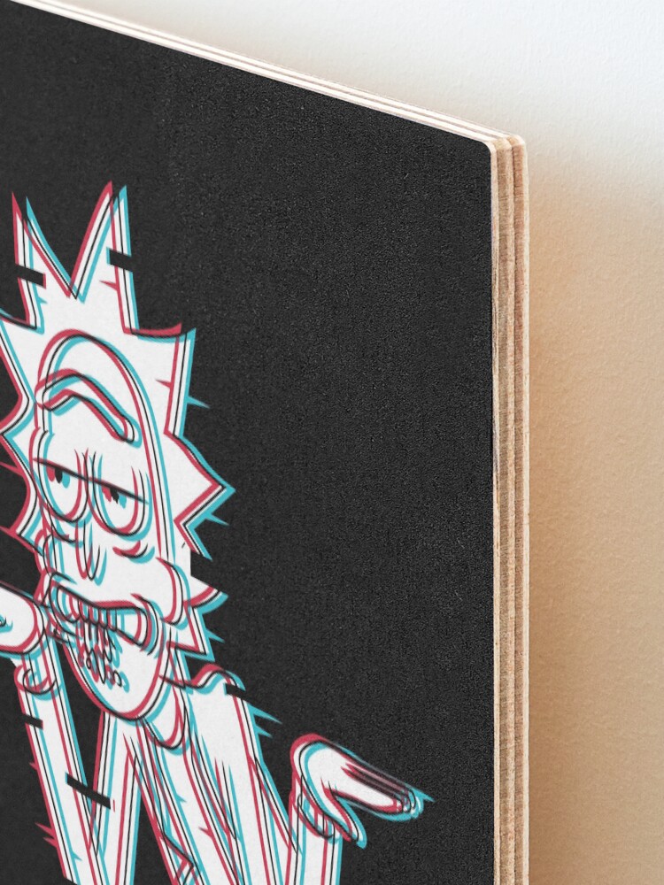 Alternate view of Get Schwifty Mounted Print