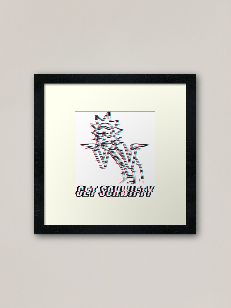Alternate view of Get Schwifty Framed Art Print