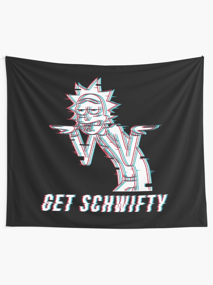 Alternate view of Get Schwifty Tapestry