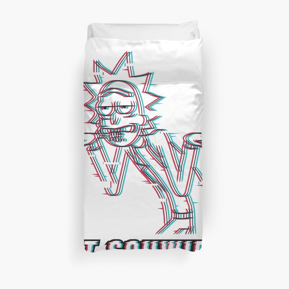 Get Schwifty Duvet Cover