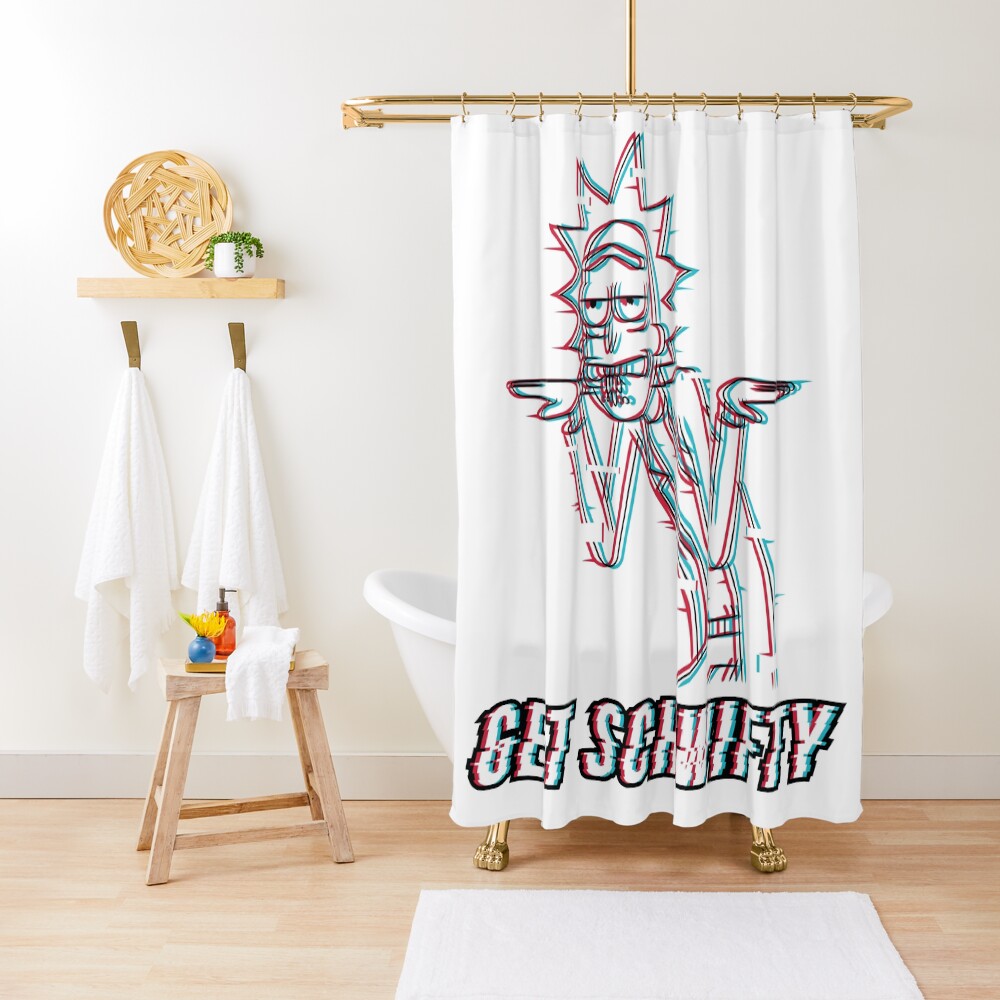 Get Schwifty Shower Curtain