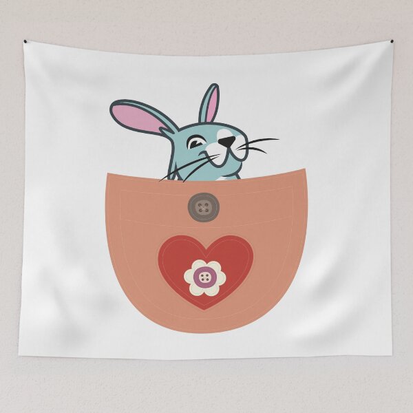 Item preview, Pocket Rabbit - Funny Rabbit Bunny Lover designed and sold by Mohamedprf.