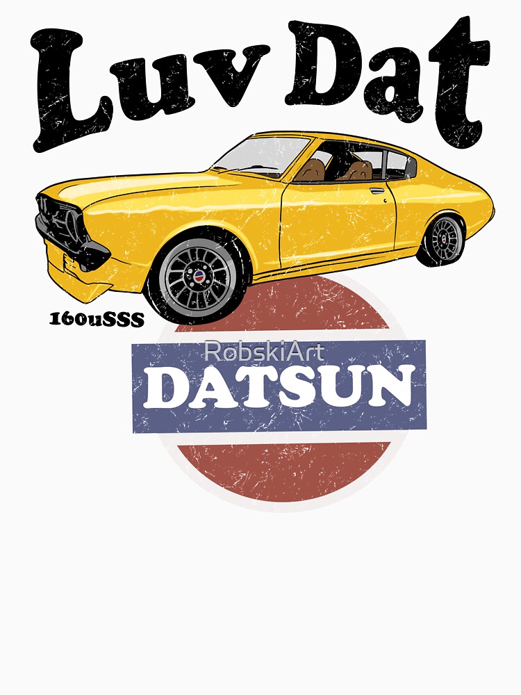 Luv Dat Datsun - vintage light Background by RobskiArt
