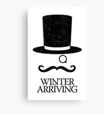 Winter is Arriving Canvas Print