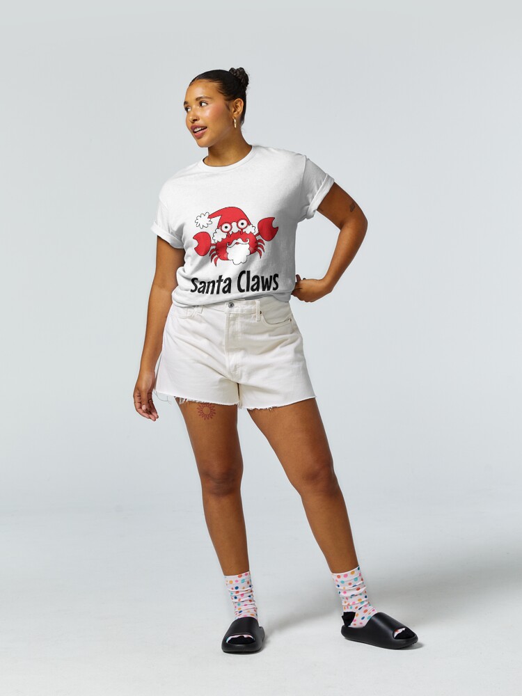 Discover Santa Claws Crab Classic T-Shirt