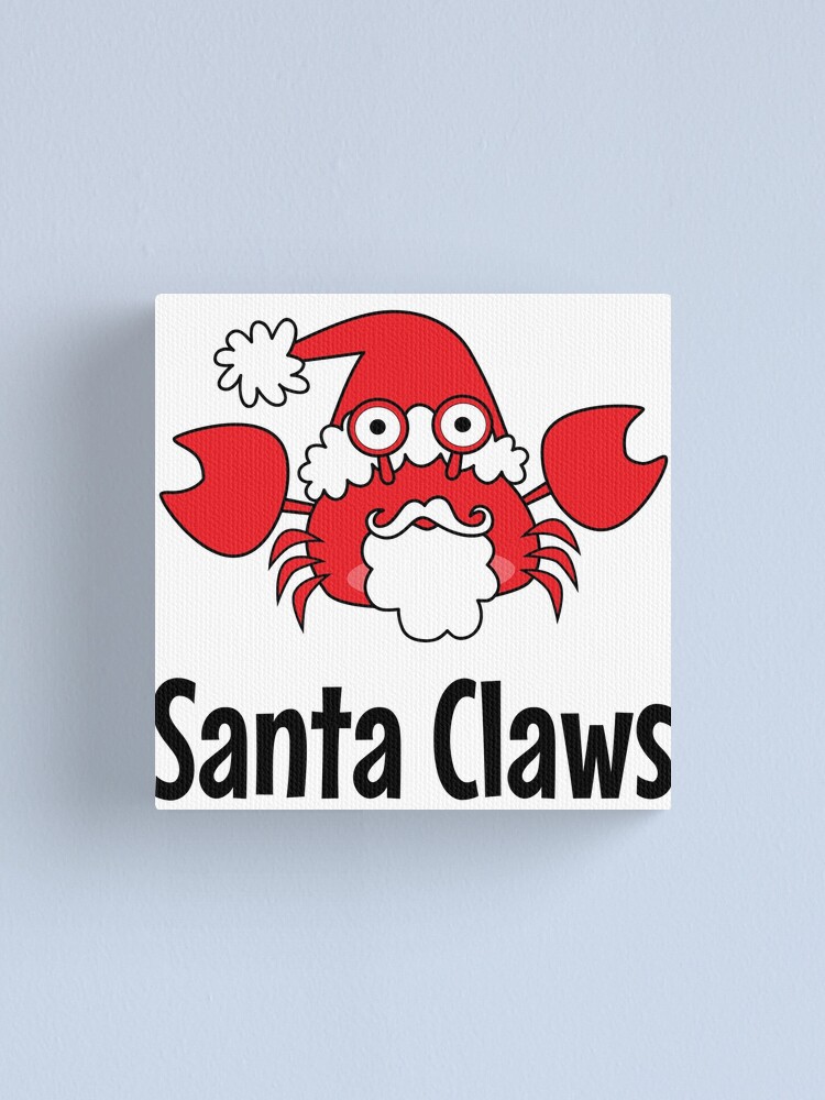 santa claws crab shirt