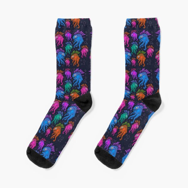 Murloc Rainbow Chaussettes