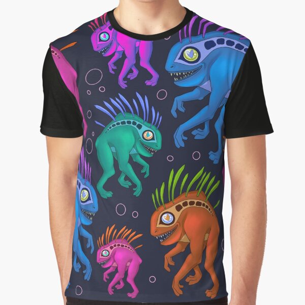 Murloc Regenbogen Grafik T-Shirt
