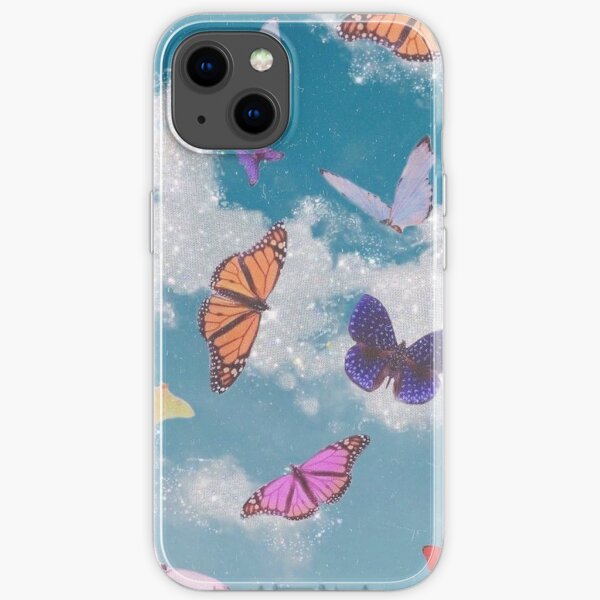 Butterfly Glitter iPhone Soft Case
