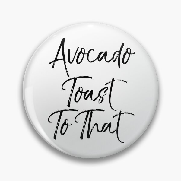 Artikelvorschau, Avocado Toast to That Funny Workout Quote entworfen und verkauft von TNDesignStudio.