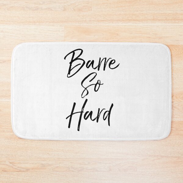 Item preview, Barre So Hard Funny Workout Quote designed and sold by TNDesignStudio.