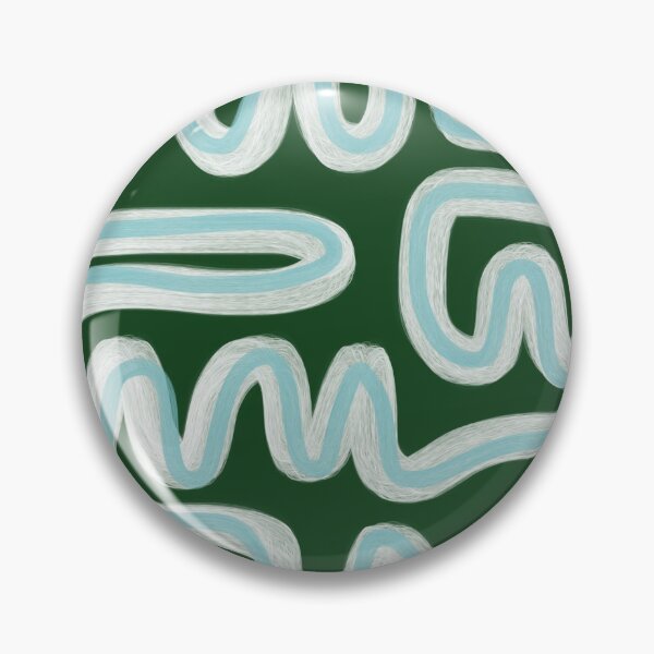 Item preview, Abstract Lines: Green, Light Blue, and White  designed and sold by rockchicksuprem.