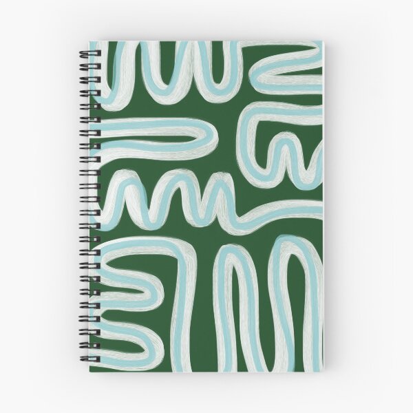 Item preview, Abstract Lines: Green, Light Blue, and White  designed and sold by rockchicksuprem.