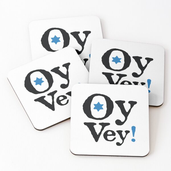 Item preview, Oy Vey! Jewish Print designed and sold by Boaz Kimelman.