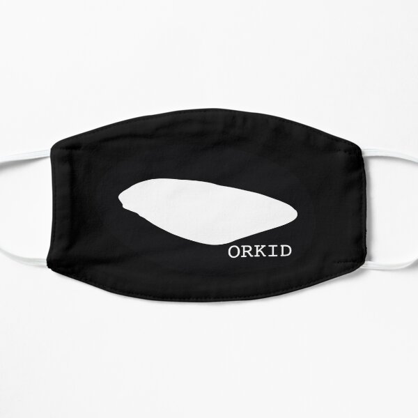 ORKID the killer whale eyepatch Flat Mask