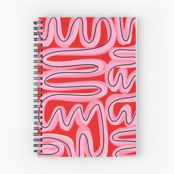 Item preview, Abstract Lines: Red, Pink, White, and Black  designed and sold by rockchicksuprem.