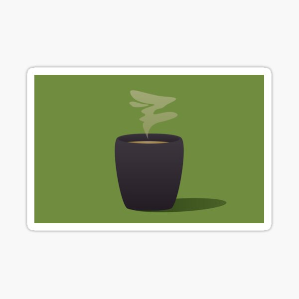 Green Tea Sticker